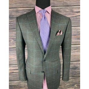 $2495.00 Ermenegildo ZEGNA Su Misura 5% CASHMERE Modern Sport Jacket 40 L / R